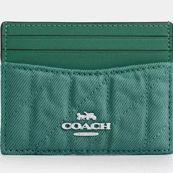 🟢🌟🟢 Coach Slim Id Card Case 🟢🌟🟢 NWT 🟢🌟🟢 - Picture 13 of 16